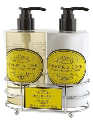 Naturally European Caddy Set Ginger & Lime