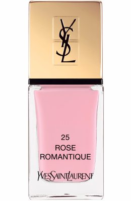 Yves Saint Laurent La Laque Couture Nail Lacquer Rose Romantique 25