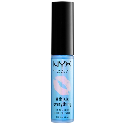 NYX Professional Makeup Thisiseverything Lip Oil 02 Sheer Sky Blue
