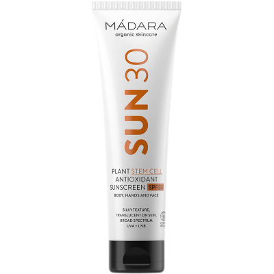 MÁDARA Sun30 Plant Stem Cell Antioxidant Sunscreen SPF30 (100 ml)