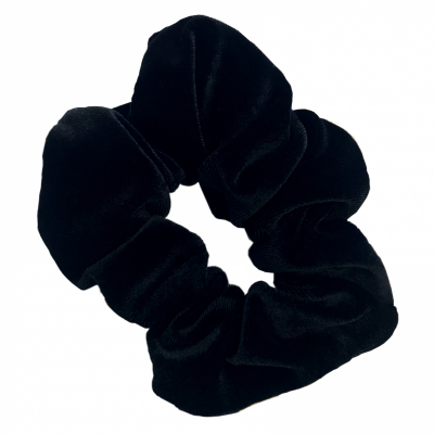 Bangerhead Velvet Scrunchies Black