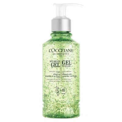 L'Occitane Cleansing Gel-To-Foam (200ml)