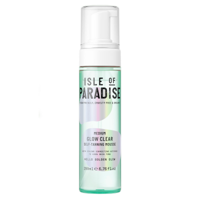 Isle of Paradise Glow Clear Self Tanning Mousse