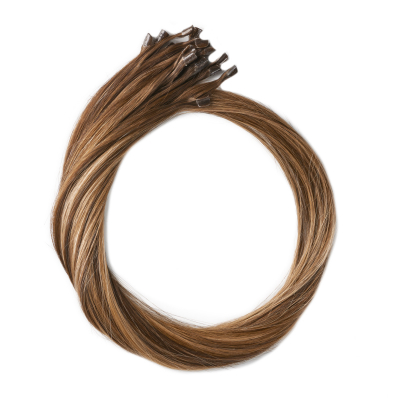 Rapunzel of Sweden Nail Hair Premium Straight B2.3/5.0 Hazelnut Caramel Balayage 50cm