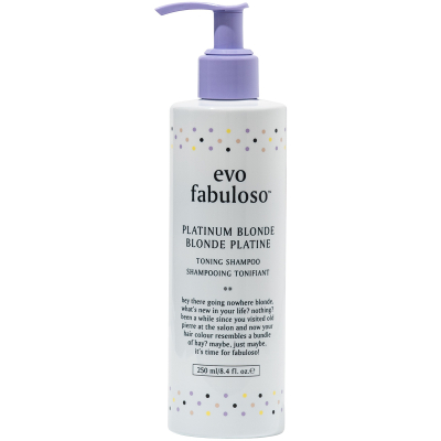 Evo Platinum Blonde Toning Shampoo