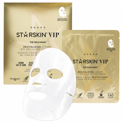 Starskin The Gold Mask Vip Revitalizing Luxury Bio-Cellulose Face Mask