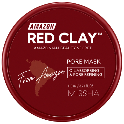 Missha Amazon Red Clay Pore Mask (110ml)