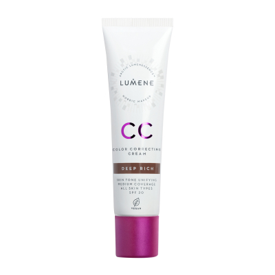 Lumene CC Color Correcting Cream SPF 20 Deep Rich 