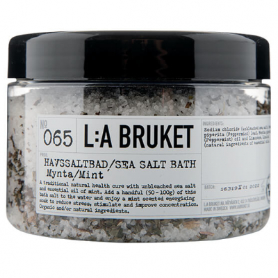 L:A Bruket 065 Saltbad Mynta (450g)