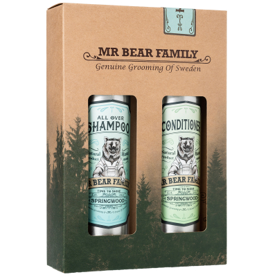 Mr Bear Family Kit Shampoo and Conditioner (250+250ml)