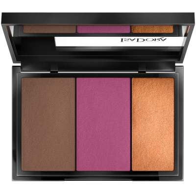 IsaDora Face Sculptor 3-in-1 Palette Bronze Plum