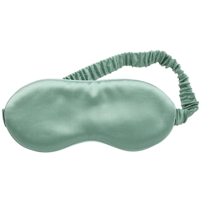 Lenoites Mulberry Sleep Mask With Pouch, Green