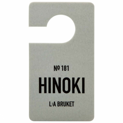 L:A Bruket 181 Fragrance Tag Hinoki