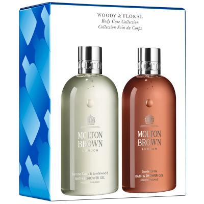 Molton Brown Woody And Floral Body Care Collection (2 x 300 ml)