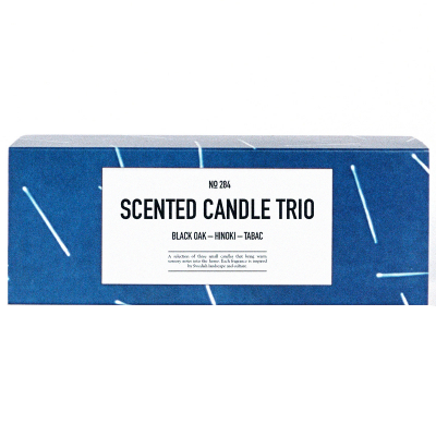 L:A Bruket 284 Trio Of Candles Ldt Ed Winter 22/23 (3 x 50 g)