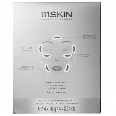 111Skin Meso Infusion Overnight Micro Mask Box (4 x 16 g)
