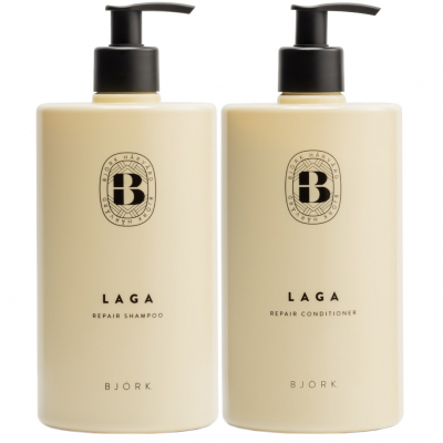 Björk LAGA Repair Shampoo & Conditioner Duo (750 ml x 2)