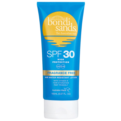 Bondi Sands SPF30 Fragrance Free Sunscreen Lotion (150 ml)