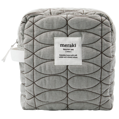 Meraki Necessär Mentha Light Grey Army Green
