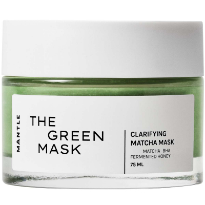 MANTLE The Green Mask – Clarifying + non-drying matcha mask
