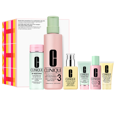 Clinique Great Skin Everywhere: For Combination Oily Skin (200, 487, 125, 30, 60, 30 ml)