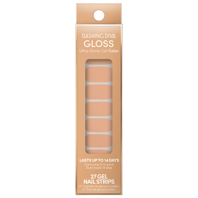 Dashing Diva Gloss Color Gel Nail Strips Sahara Sandstone