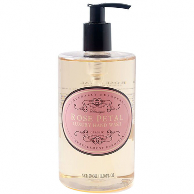 Naturally European Hand Wash Rose Petal (500 ml)