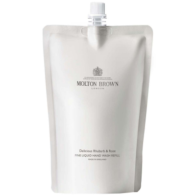 Molton Brown Delicious Rhubarb & Rose Fine Liquid Hand Wash Refill (400 ml)