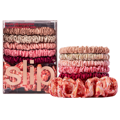 Slip Pure Silk Scrunchies Flora Set