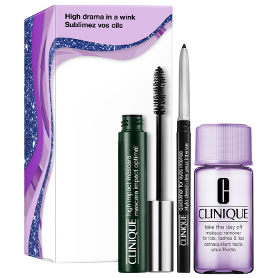 Clinique High Impact Mascara Set (30 + 7 + 0,14 ml)