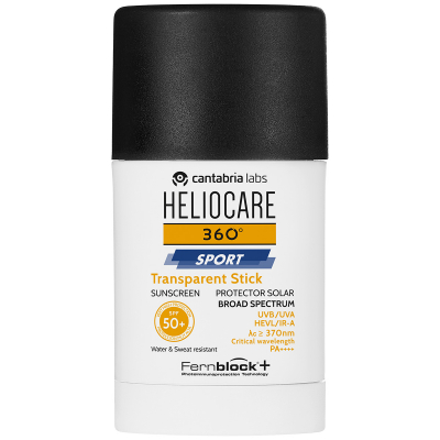 Heliocare 360º Sport Transparent Stick SPF 50+ (25 g)