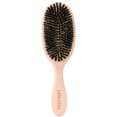 Hair Brush Wild Boar With Pouch And Cleaner Tool Blush