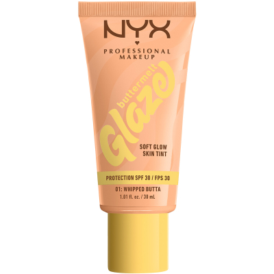 NYX Professional Makeup Buttermelt Glaze Skin Tint SPF30 Foundation