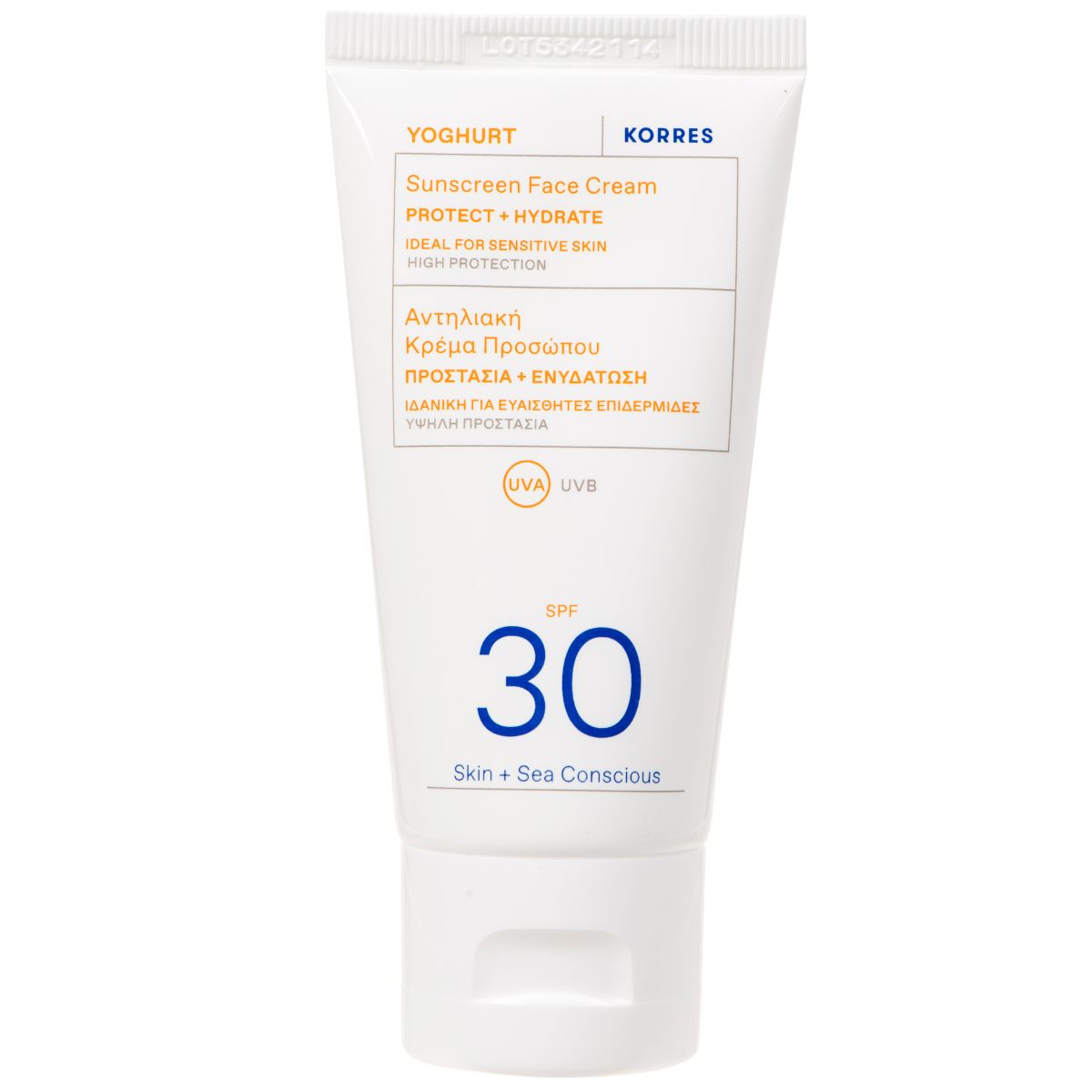KORRES Yoghurt Sunscreen Face Cream SPF 30 (50 ml)