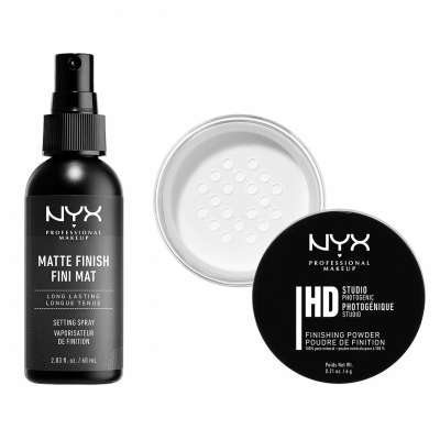 NYX Professional Makeup Studio Finishing Powder Translucent Matte Set