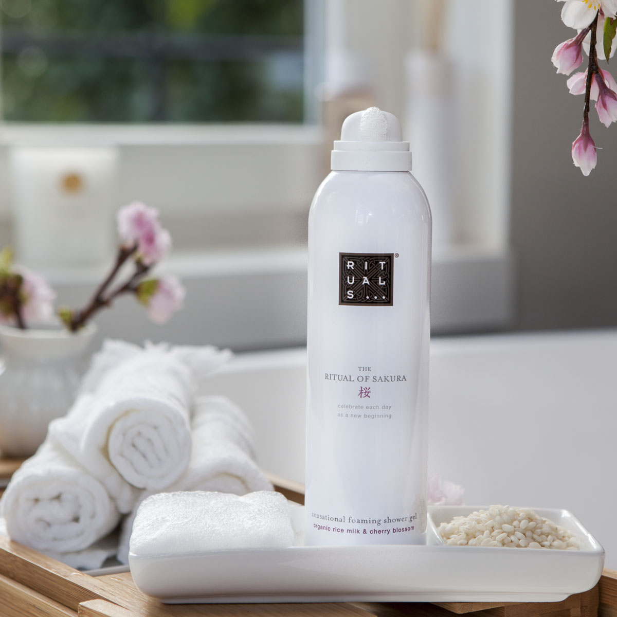 Rituals The Ritual of Sakura Shower Foam (200mlBredt sortimen