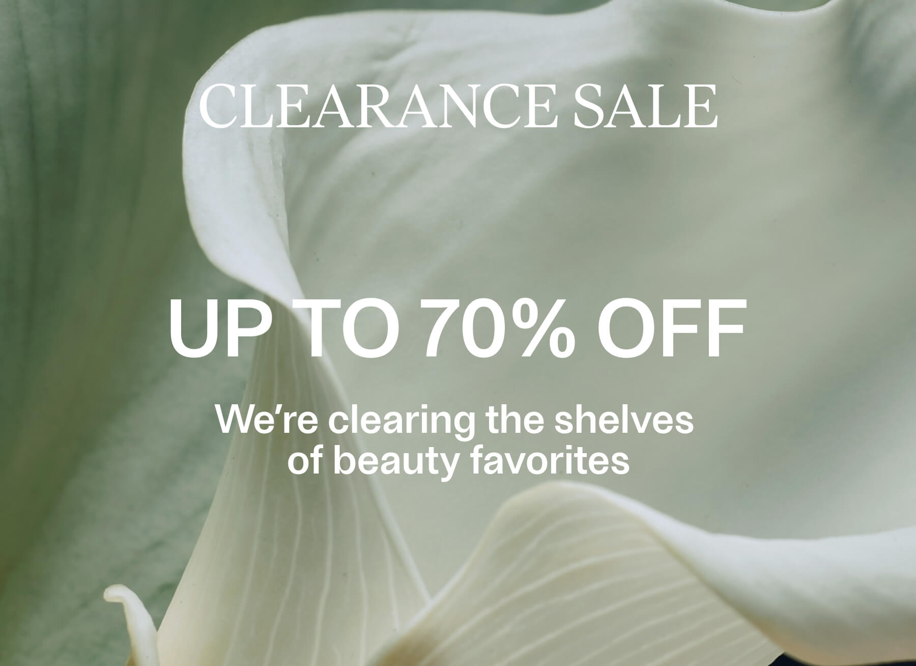 Clearance Sale – op til 70% rabat på beautyfavoritter