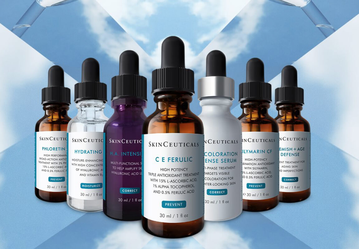 Udforsk vores kunders favoritserum fra Skinceuticals