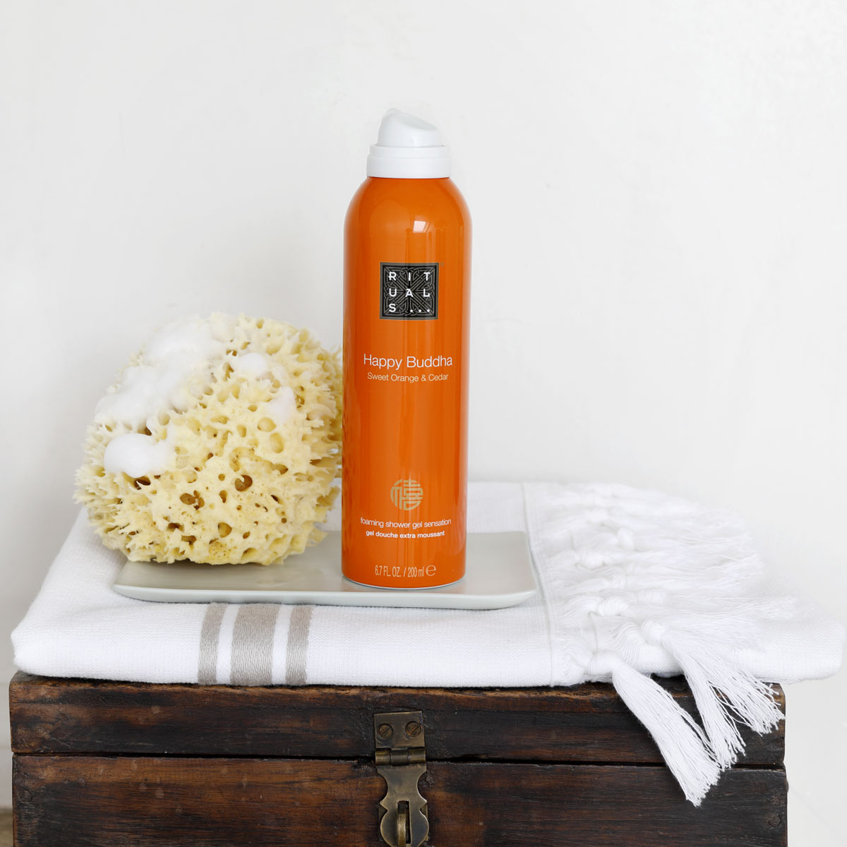 Rituals The Ritual of Happy Buddha Foaming Shower Gel (200mlB