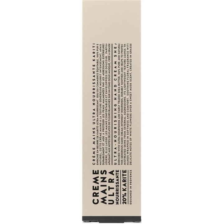 Compagnie de Provence Hand Cream Shea Butter 100 ml nærende håndcreme i beige emballage med 20% karité