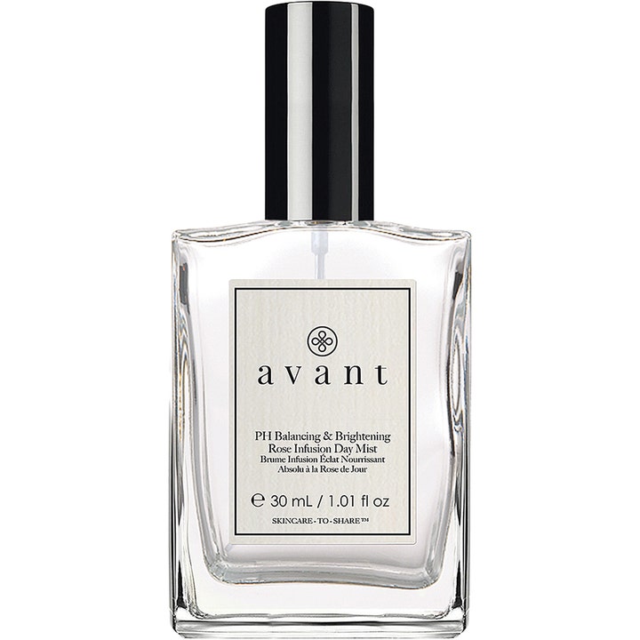 Avant PH Balancing & Brightening Rose Infusion Day Mist 30 ml pH-balancerende ansigtsmist i klar glasflaske med sort låg