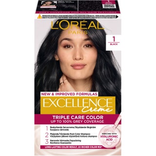 L'Oréal Paris Excellence Crème 1 Svart