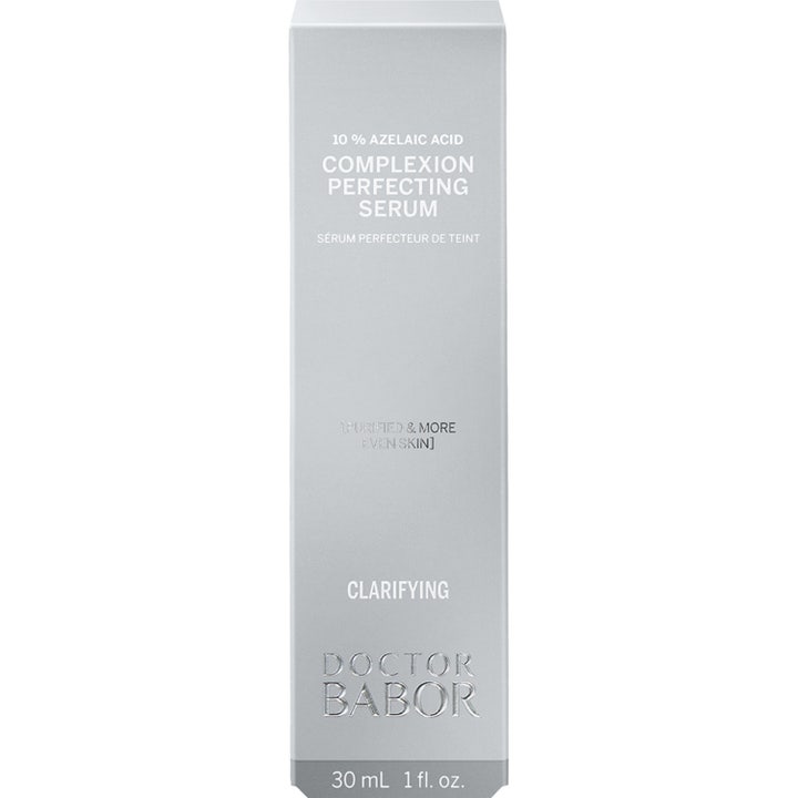 Babor DOC Complexion Perfecting Serum 30 ml clarifying ansigtsserum med azelainsyre i en sølvfarvet æske
