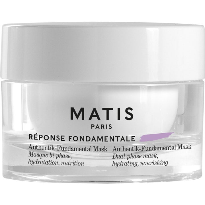 Matis Réponse Fondamentale Authentik-Fundamental Mask 50 ml nærende ansigtsmaske i klar glaskrukke