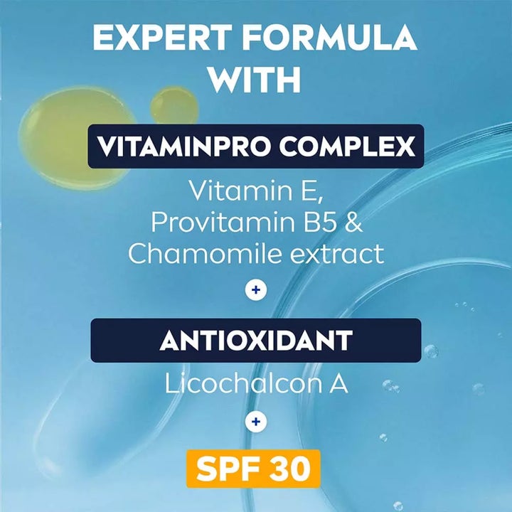 NIVEA Sensitive Daily Protect Moisturiser 50 ml beroligende dagcreme med Vitamin E, kamille og SPF 30.
