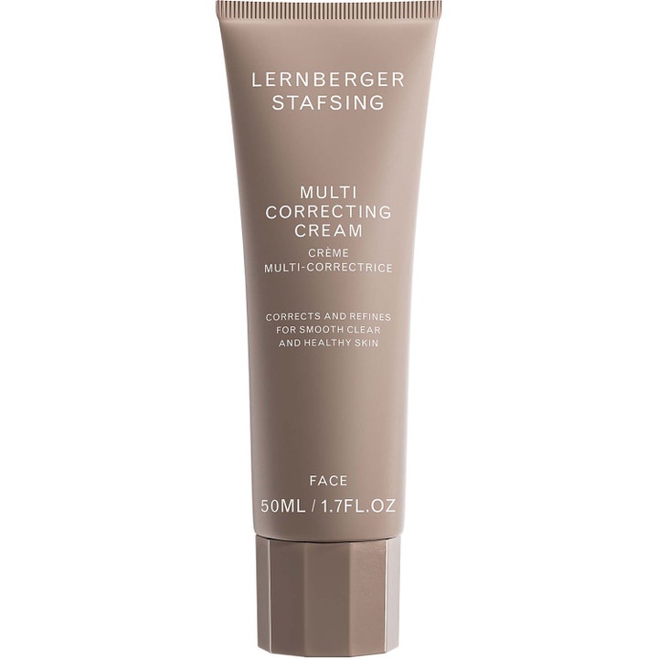 Lernberger Stafsing Multi Correcting Cream 50 ml korrigerende ansigtscreme i beige tube med kantet låg der giver jævn hud