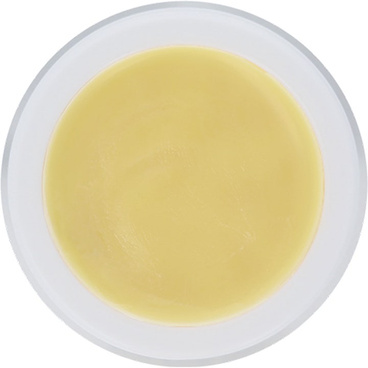 Maria Åkerberg Baby Care 50 ml beskyttende hudcreme til børn viser en glat lysegul salve set fra oven