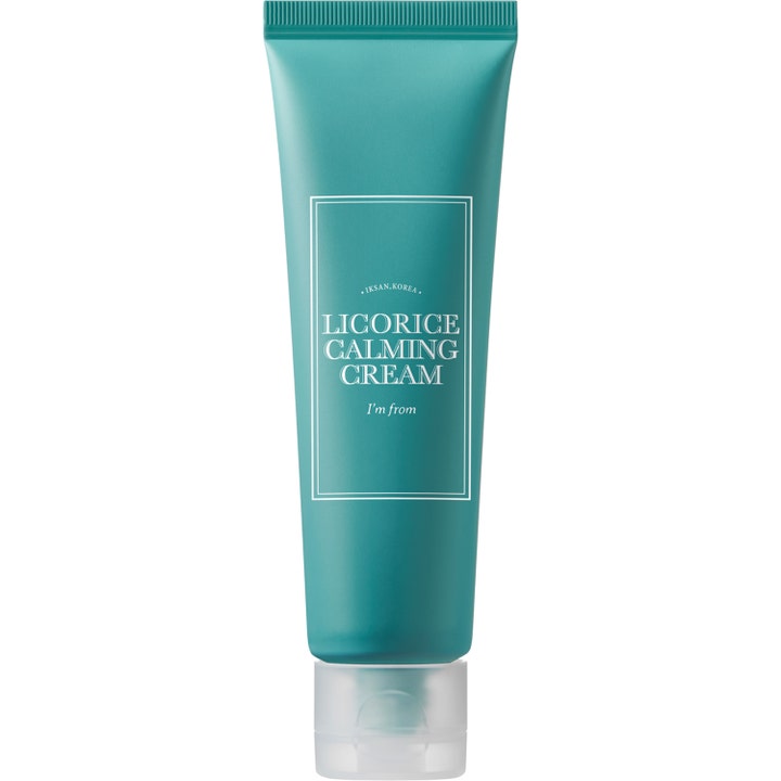 I'm from Licorice Calming Cream 50ml beroligende ansigtscreme der giver ro til huden i en mat blågrøn tube