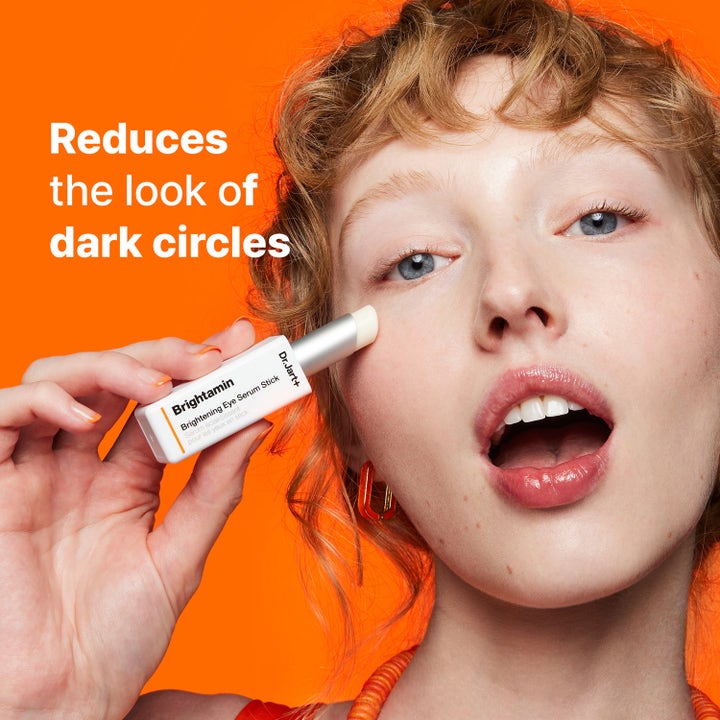 Dr.Jart+ Brightamin Brightening Eye Serum Stick 3,6 g øjencreme i stiftform der lysner mørke rande under øjet.
