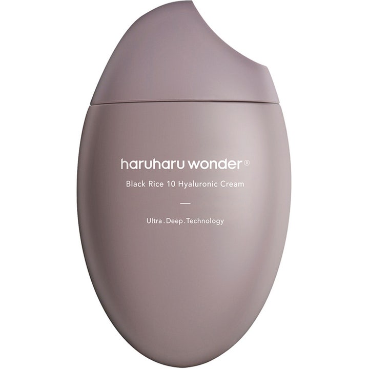 Haruharu Wonder Black Rice 10 Hyaluronic Cream 50ml fugtgivende ansigtscreme med hyaluronsyre i mat lilla emballage